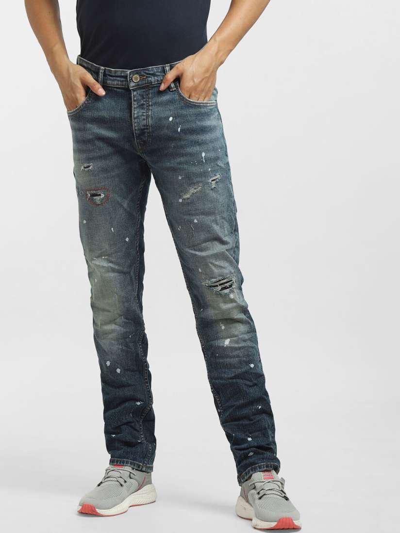 Jack and jones torn jeans on sale