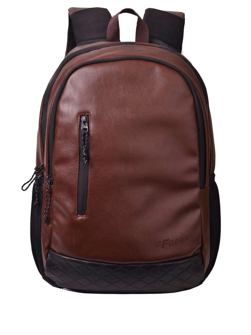 Buy F Gear Unisex Brown Black Solid Backpack Backpacks for Unisex 1892792 Myntra