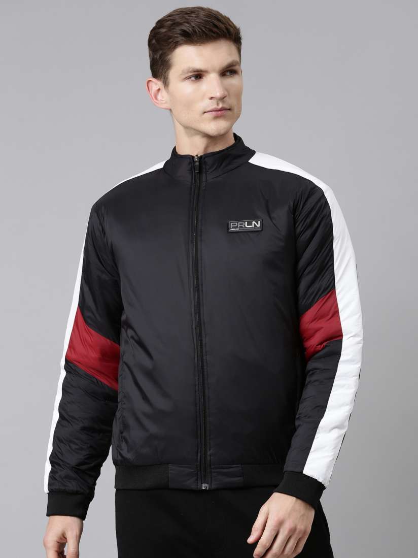 Buy Proline Active Men Black Colourblocked Training or Gym Bomber with Jacket Jackets for Men 18942622 Myntra