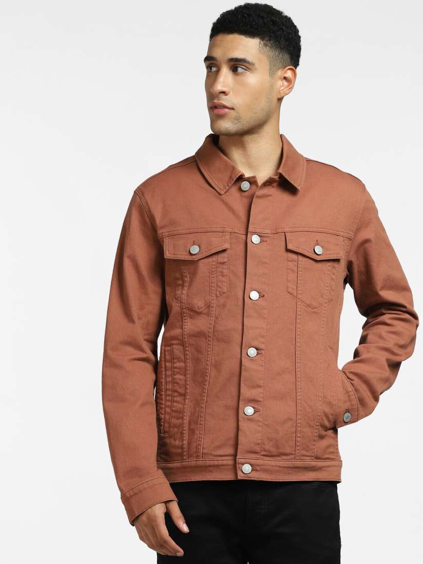 Jack and jones cotton jacket sale