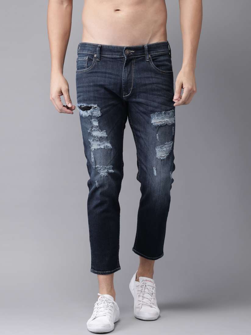 Torn jeans myntra outlet