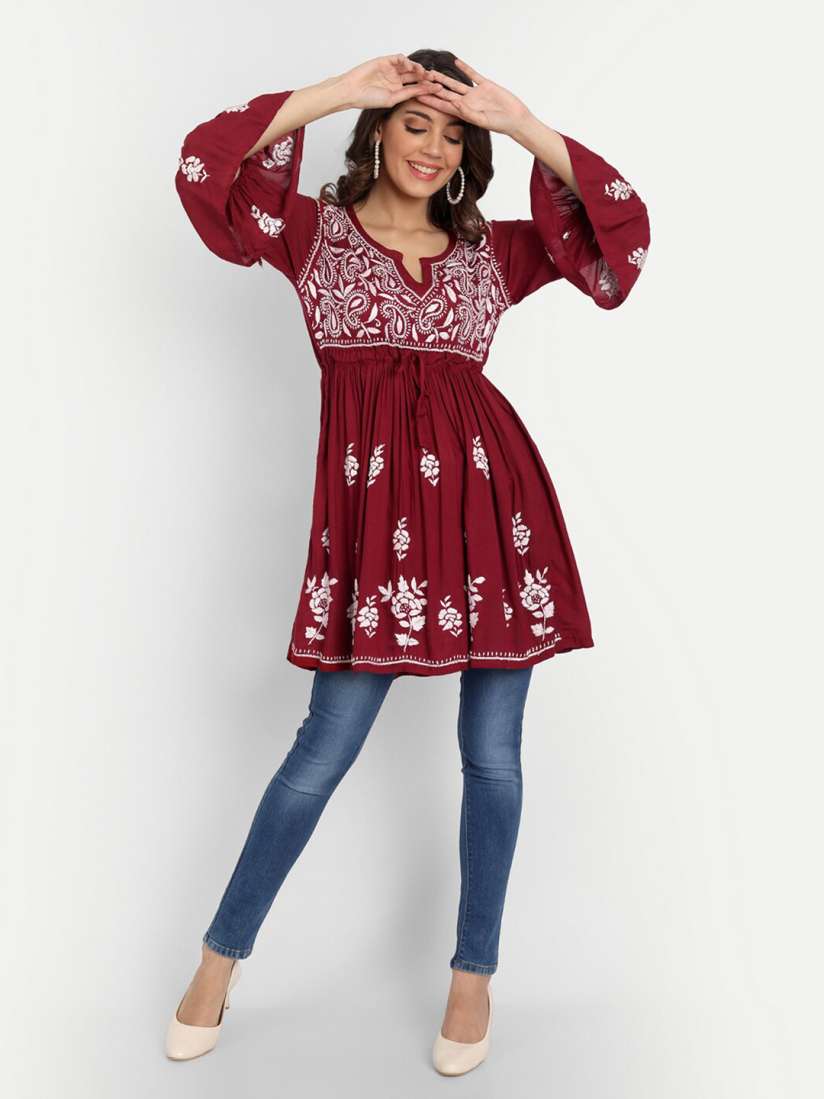 Myntra kurtis anarkali discount