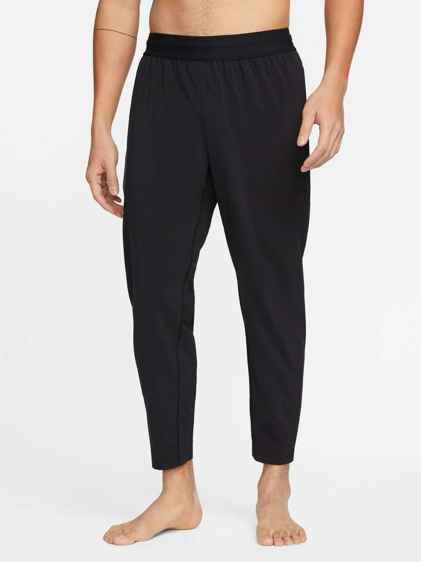 Buy Nike Men Black Dri FIT Flex Trackpants Track Pants for Men 18962646 Myntra