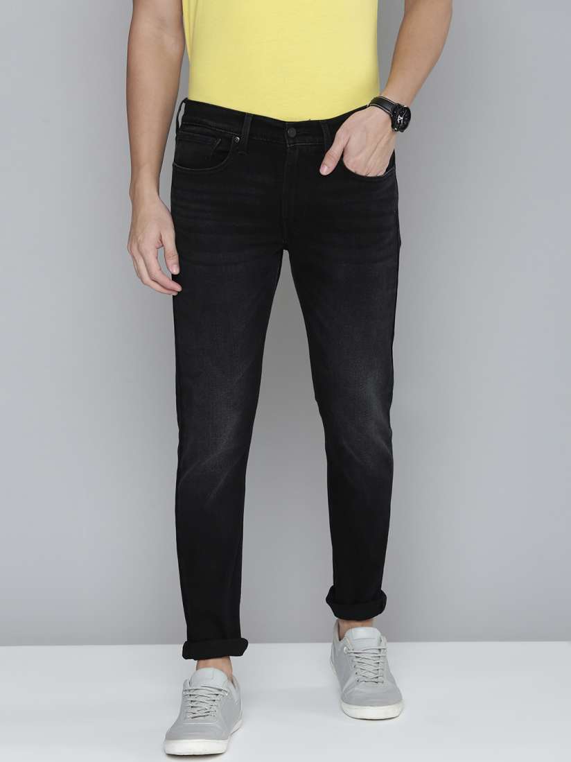 Buy Levis Men Black Skinny Fit Light Fade Stretchable Jeans Jeans for Men 18973806 Myntra