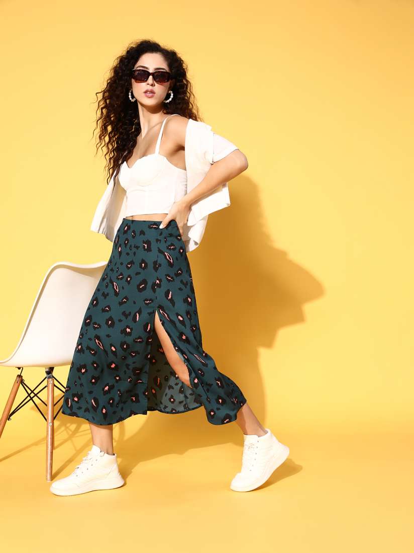 Ladies skirts myntra online