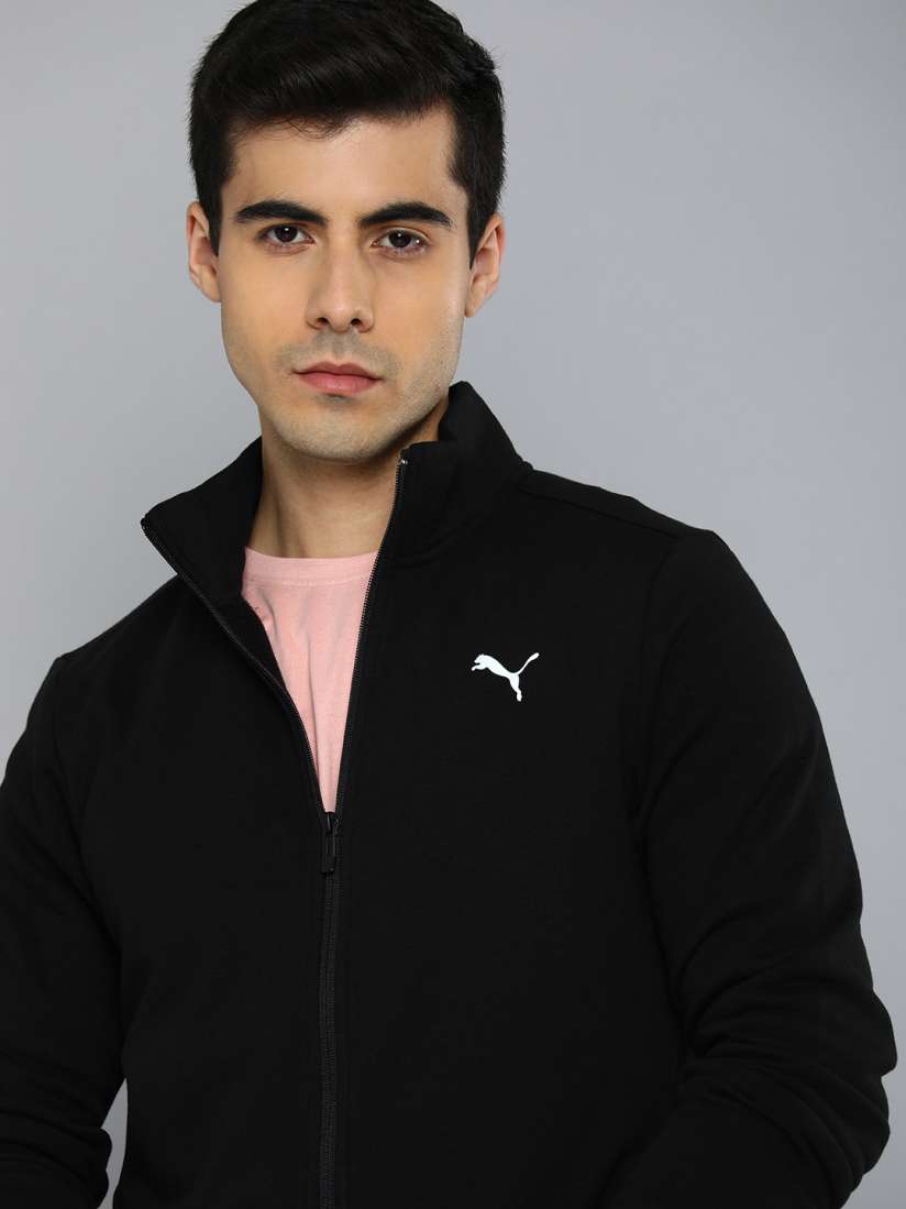 Buy Puma Men Slim Fit Zippered Full Zip FL Bomber Jacket Jackets for Men 18981374 Myntra