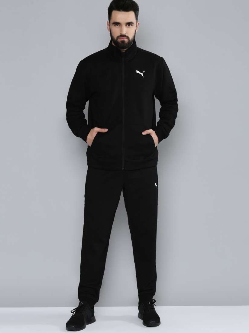 Buy Puma Men Black Slim Fit TRAIN FAV KNITTED Sustainable Tracksuit Tracksuits for Men 18981620 Myntra