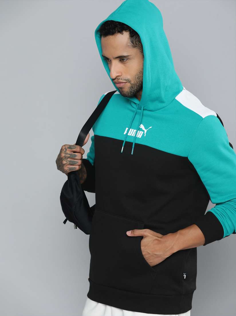 Sweat puma homme cyan sales