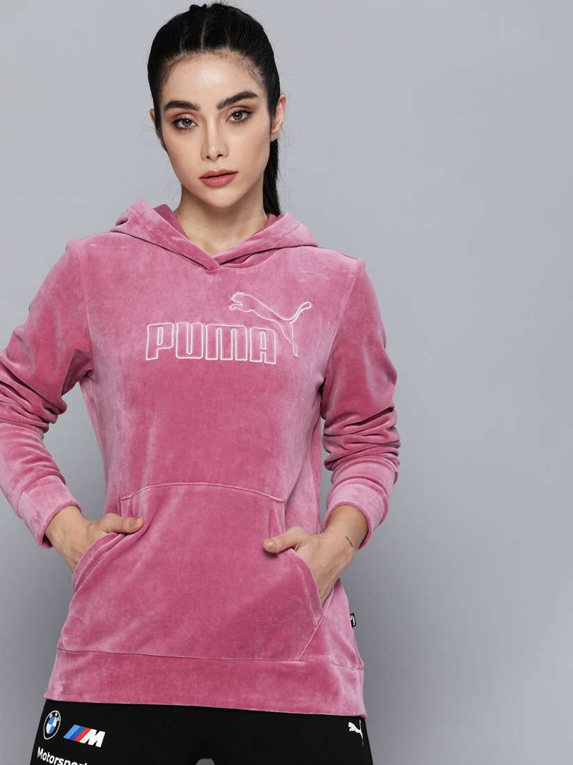 Puma velour sweatshirt top