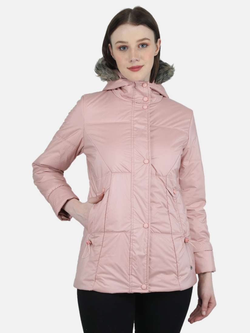 Buy Monte Carlo Hooded Parka Jacket Jackets for Women 18983632 Myntra