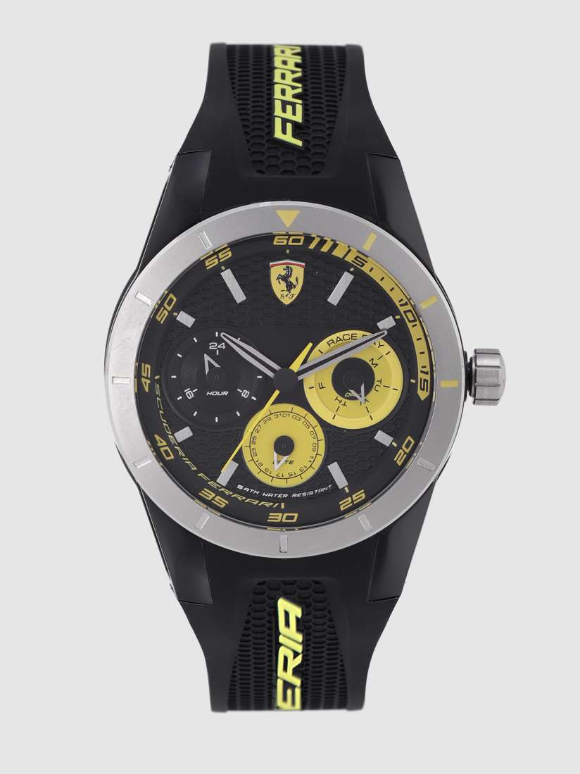 Buy Ferrari Men Black Analogue Watch 0830257 Watches for Men 1899009 Myntra