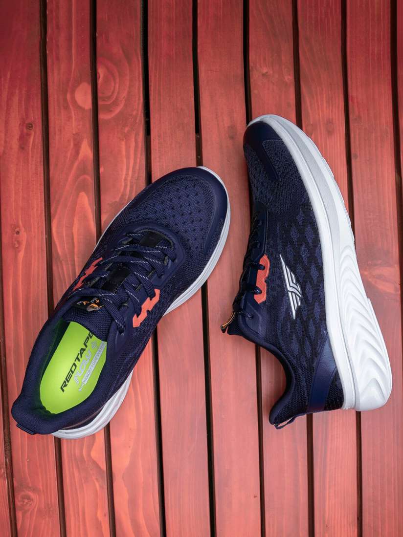 Red tape navy blue walking shoes outlet