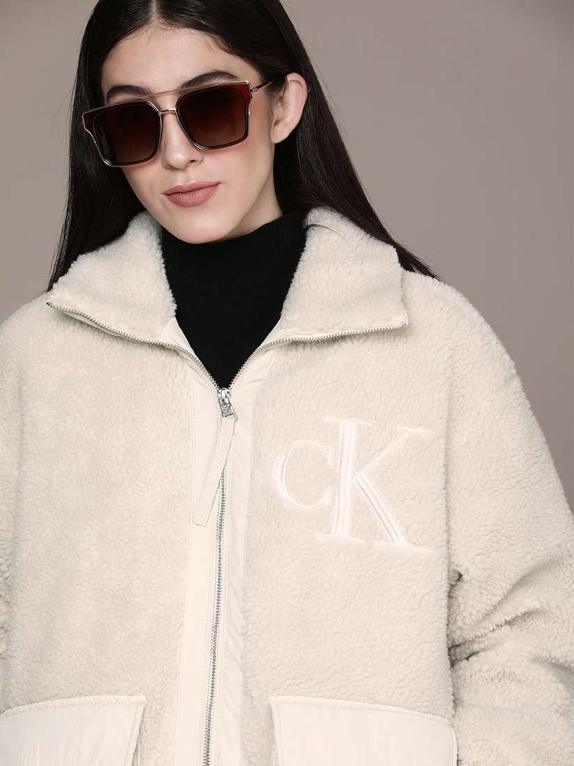 Reversible Shearling Calvin Klein Shearling Coat Reversible