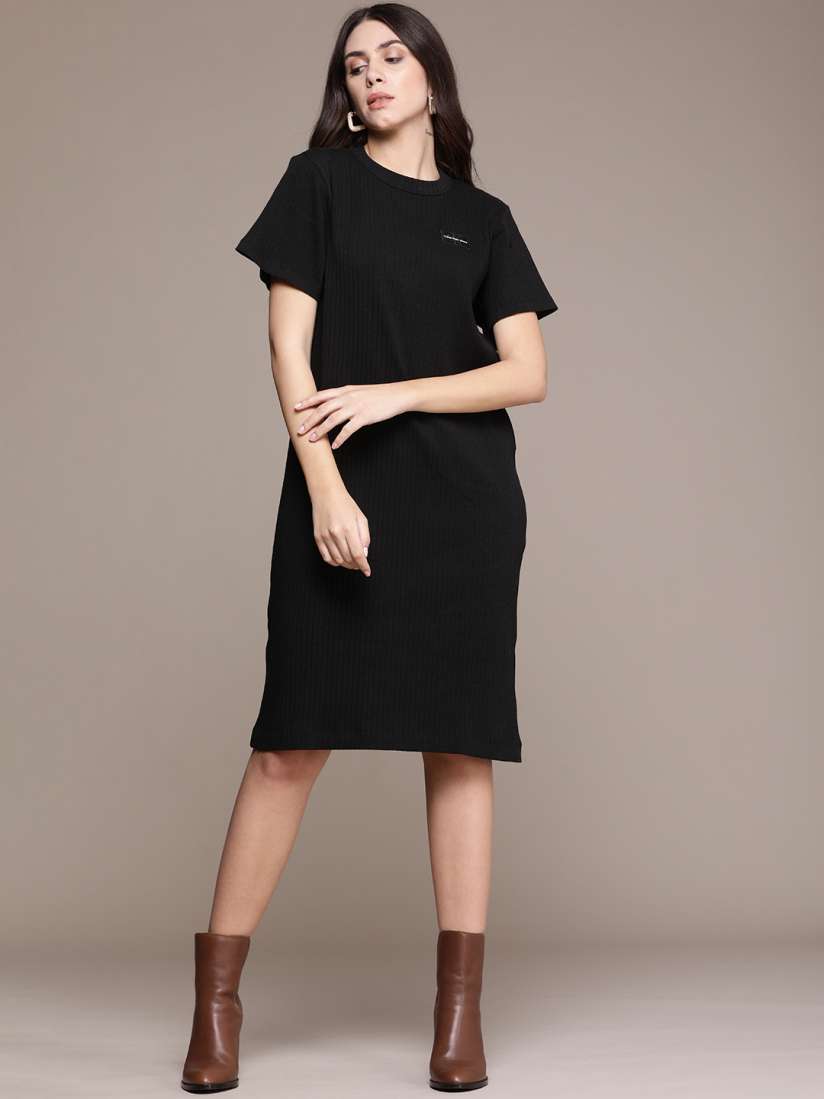 Myntra black jeans for ladies deals