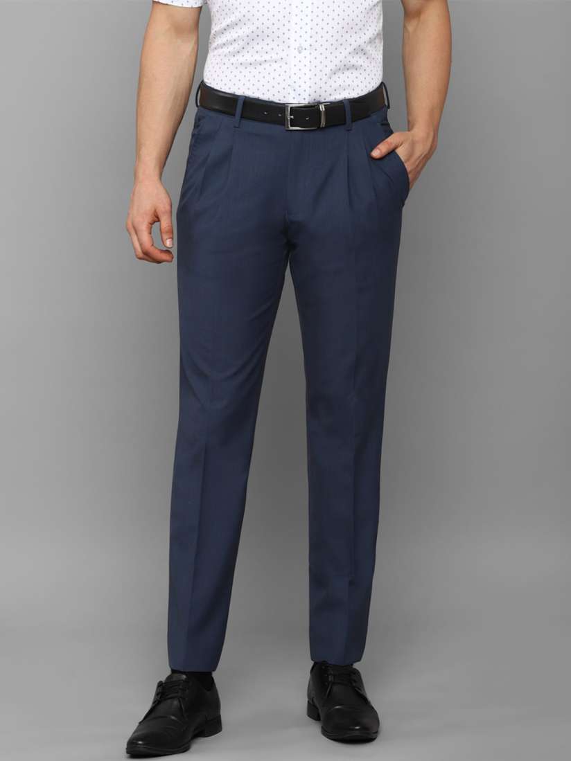 Louis philippe pleated trousers sales