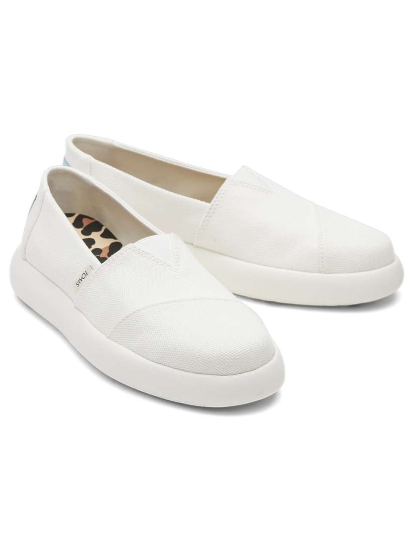Buy TOMS Women White Alpargata Mallow Canvas Slip On Sneakers Casual Shoes for Women 19024856 Myntra