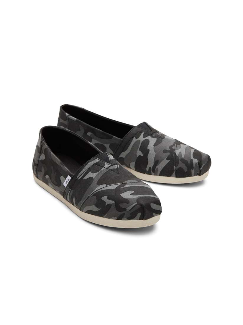 Buy TOMS Women Black Alpargata Cloudbound Forest Camo Printed Slip On Sneakers Casual Shoes for Women 19024864 Myntra