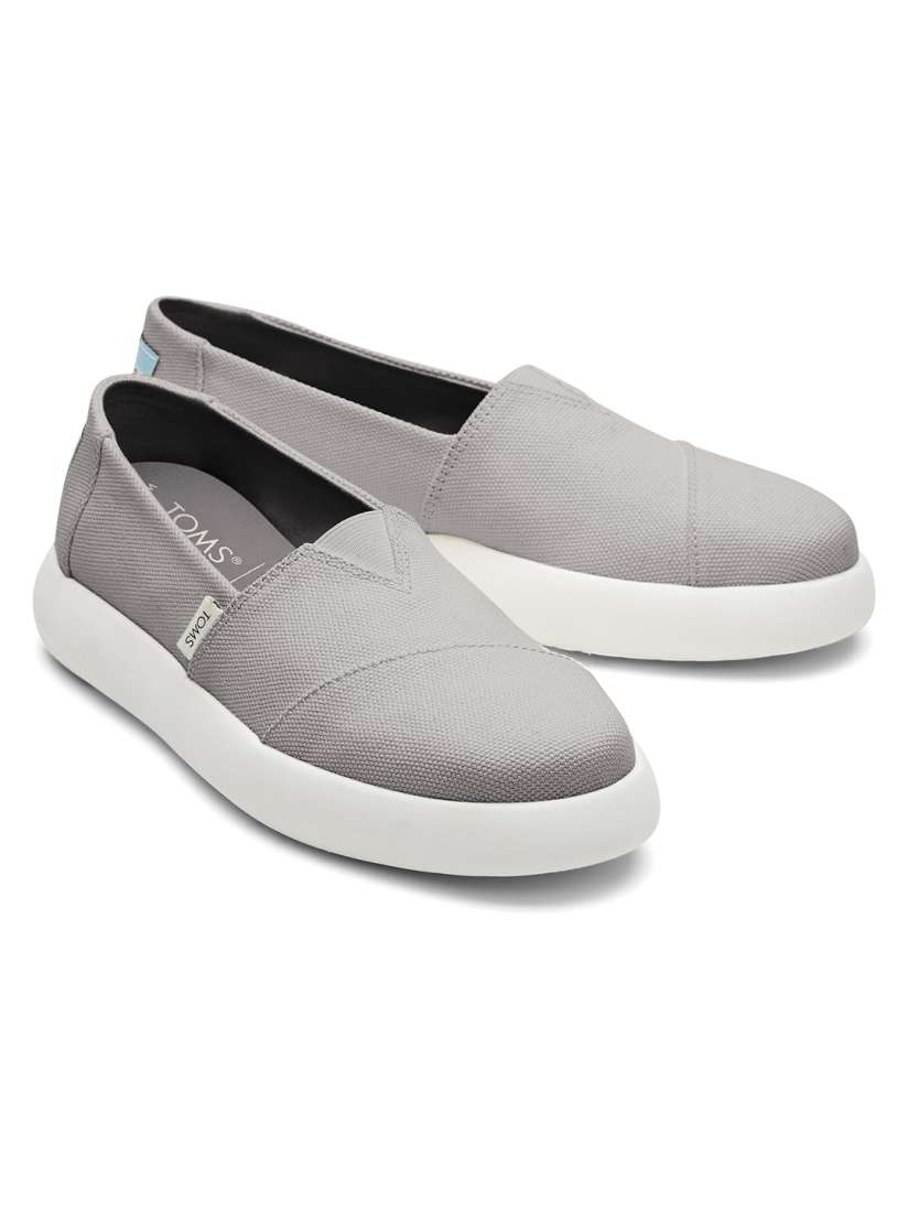 Ladies grey toms hotsell