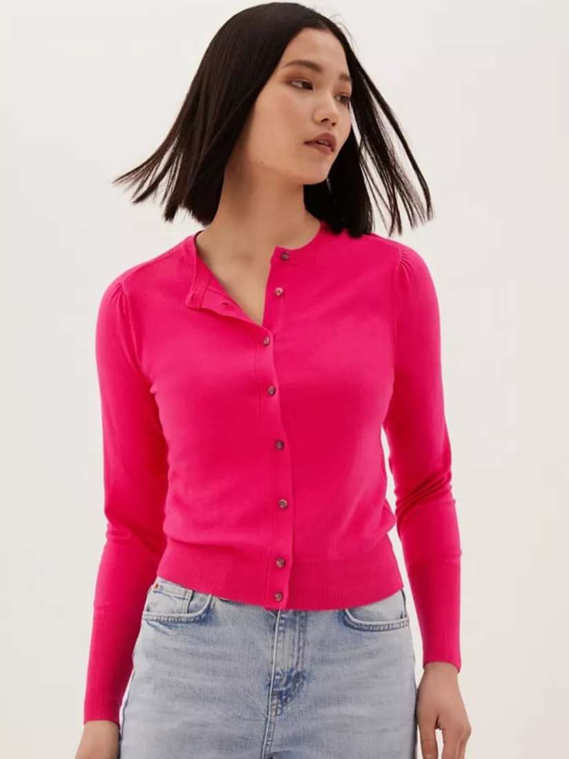 Buy Marks Spencer Women Pink Cardigan Sweaters for Women 19029210 Myntra