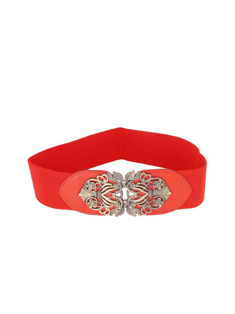 Red elastic belts outlet