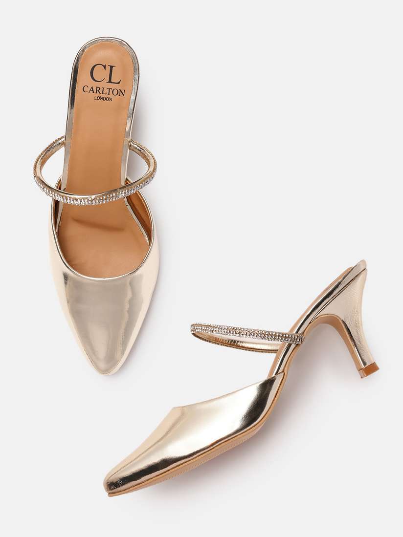 Carlton London Slingback Mule Heels Buy Carlton London Brown