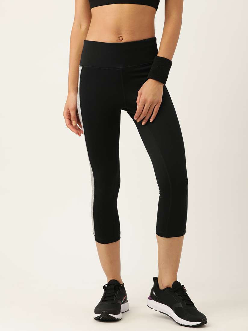 Buy Macy s Ideology Women Black Grey Melange Striped Detail Tights Tights for Women 19032208 Myntra