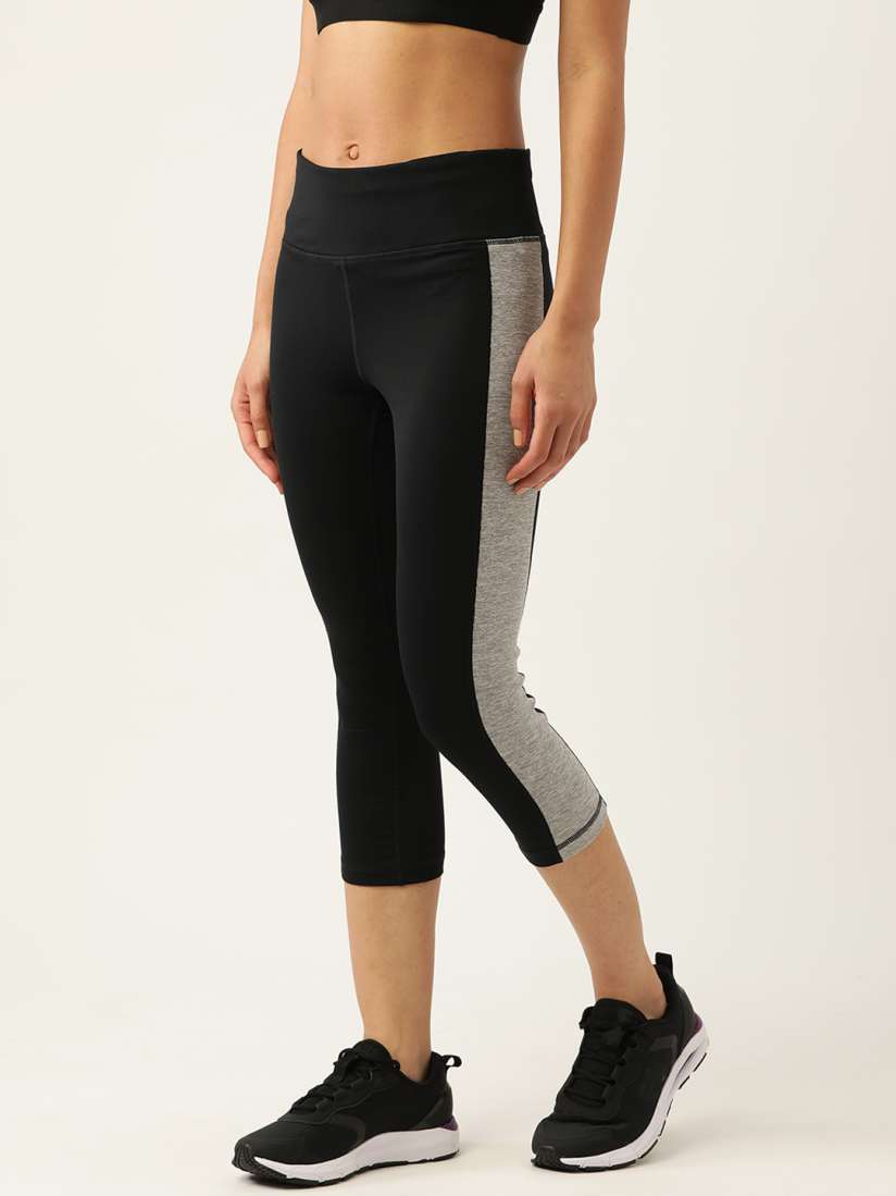 Buy Macy s Ideology Women Black Grey Melange Striped Detail Tights Tights for Women 19032208 Myntra