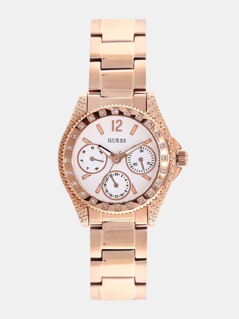 Buy GUESS Women White Multifunction Watch W0938L3 Watches for Women 1904113 Myntra
