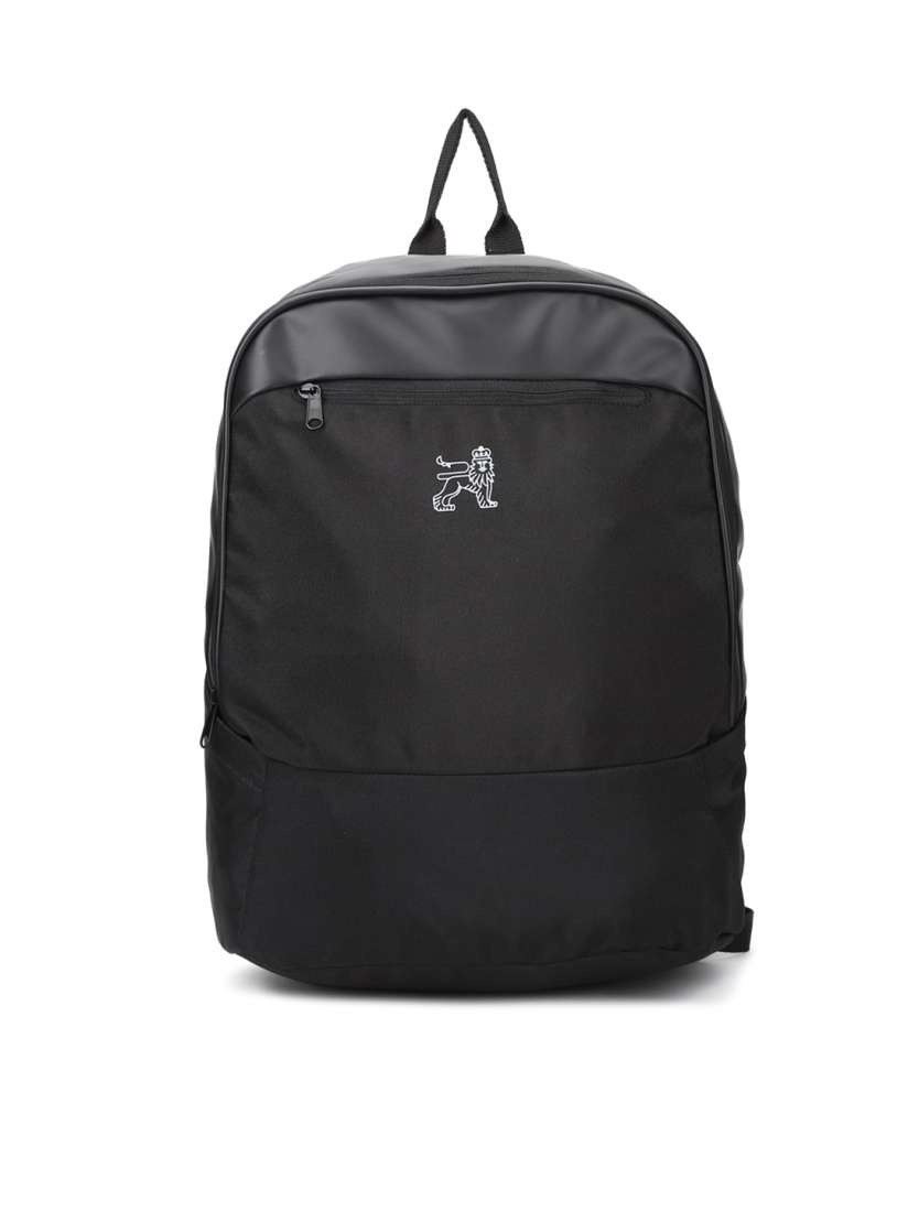 Van heusen black backpack on sale