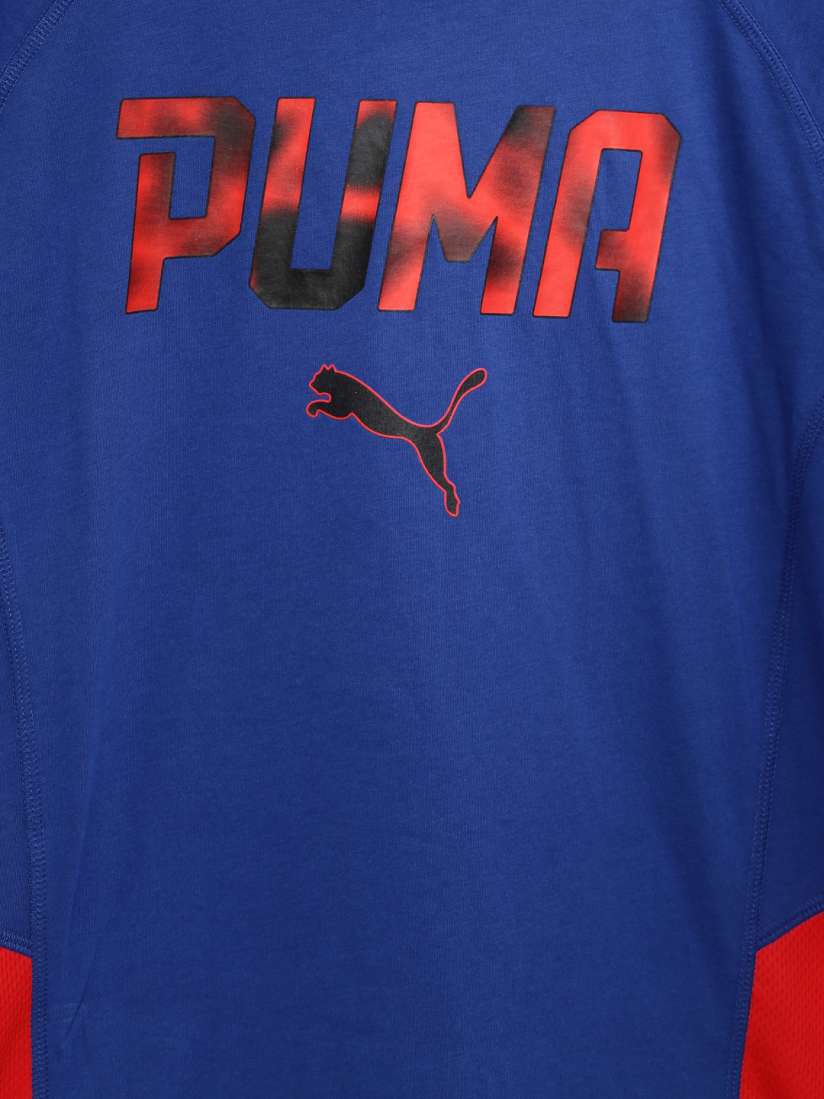 Red and blue puma shirt deals