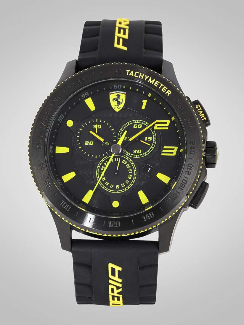 Buy SCUDERIA FERRARI Men Black Analogue Watch 0830139 SF Watches for Men 1905116 Myntra