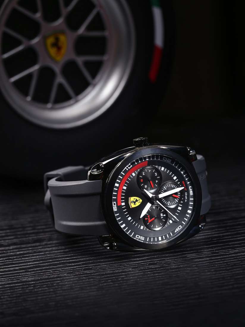 Buy SCUDERIA FERRARI Men Black Analogue Watch Watches for Men 1905119 Myntra