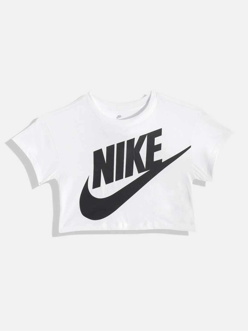 White nike shirt girls discount