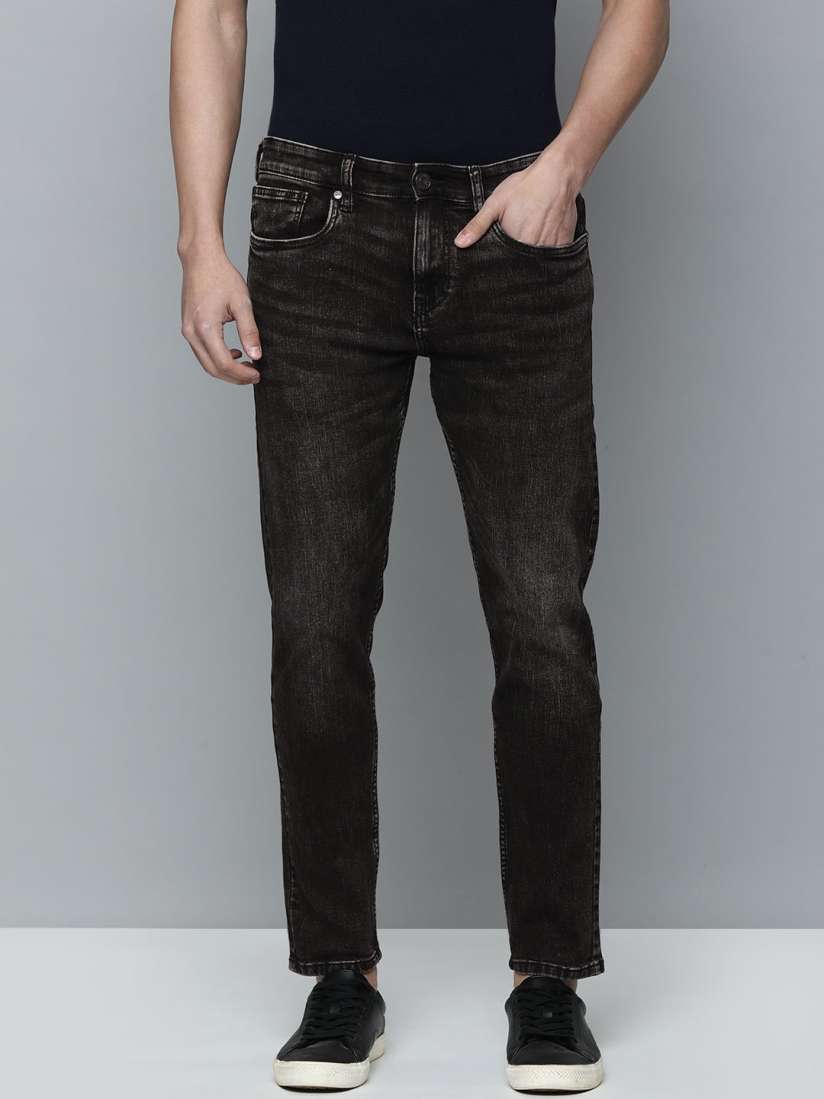 Myntra black jeans hot sale