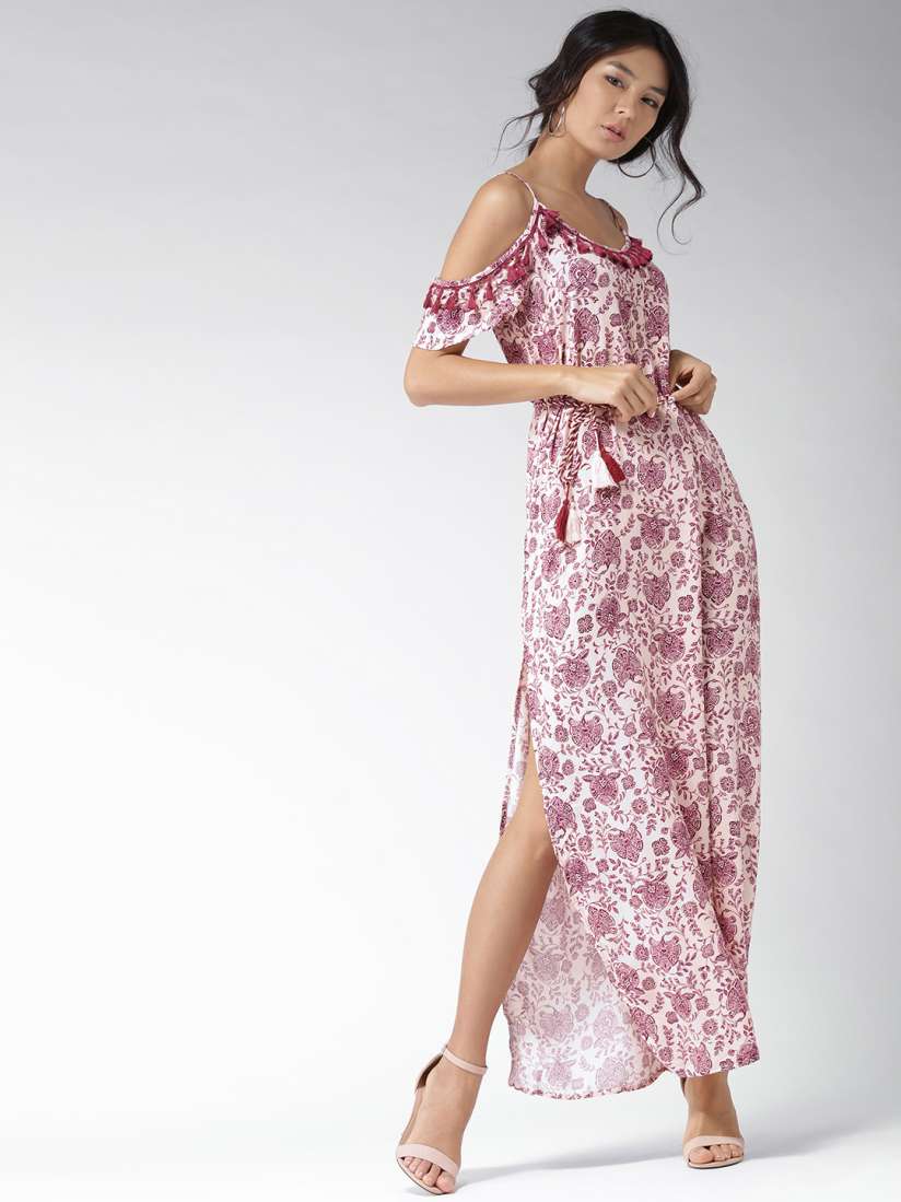 Cold shoulder dress forever 21 best sale