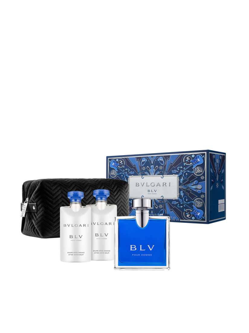 Buy Bvlgari Men BLV Pour Homme Eau De Toilette 100ml with 2 After Shave Balm 75ml Each Pouch Fragrance Gift Set for Men 19072684 Myntra