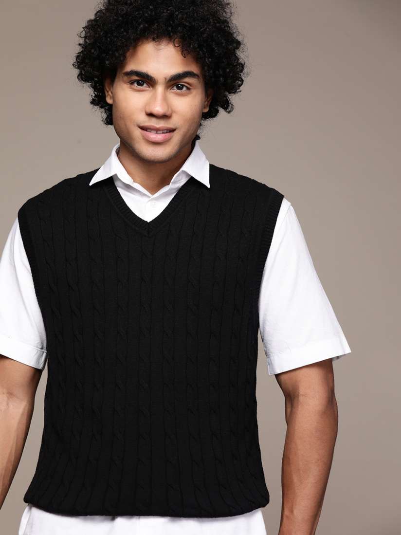 Macys mens sweater vest sale