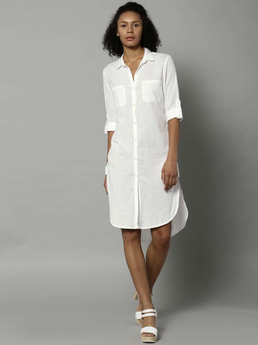 Marks and spencer white dress shirt online