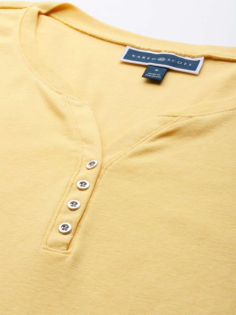 macys yellow tops