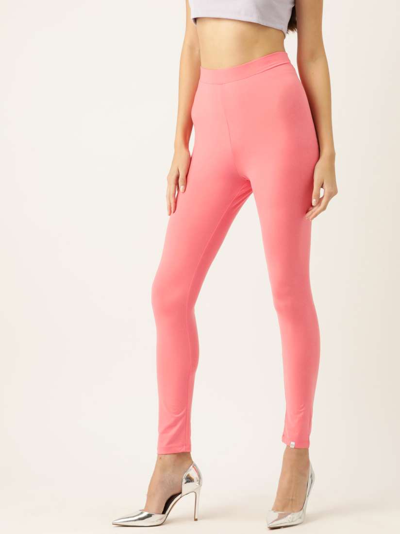 Buy FOREVER 21 Women Solid High Rise Leggings Leggings for Women 19084534 Myntra