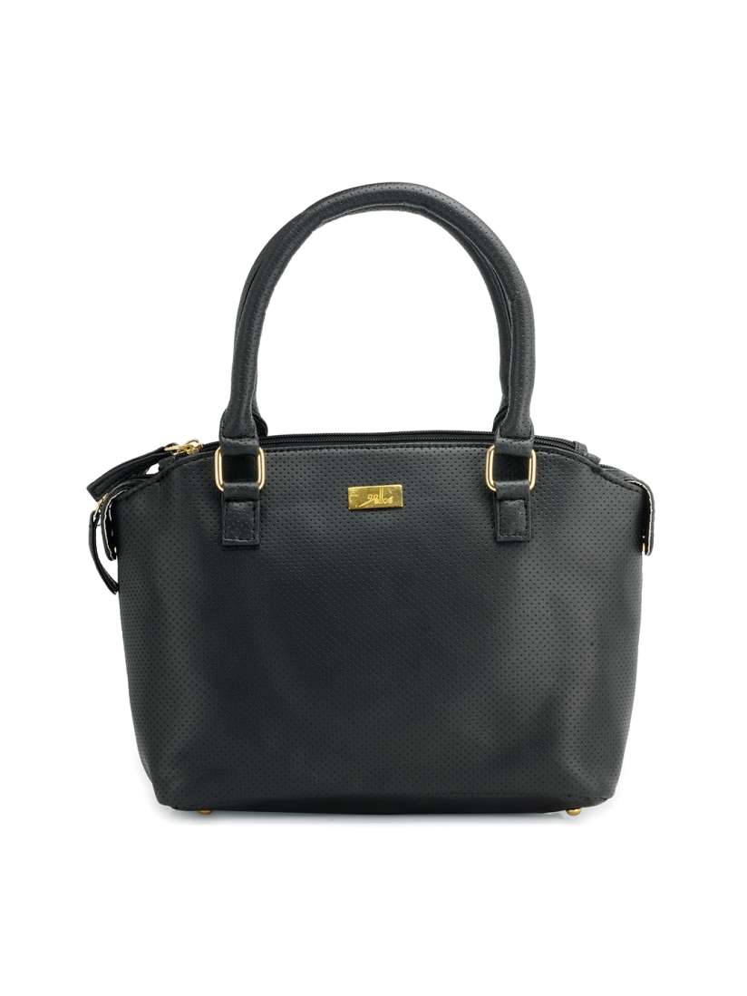 Buy yelloe Black Textured Shoulder Bag Handbags for Women 1908816 Myntra