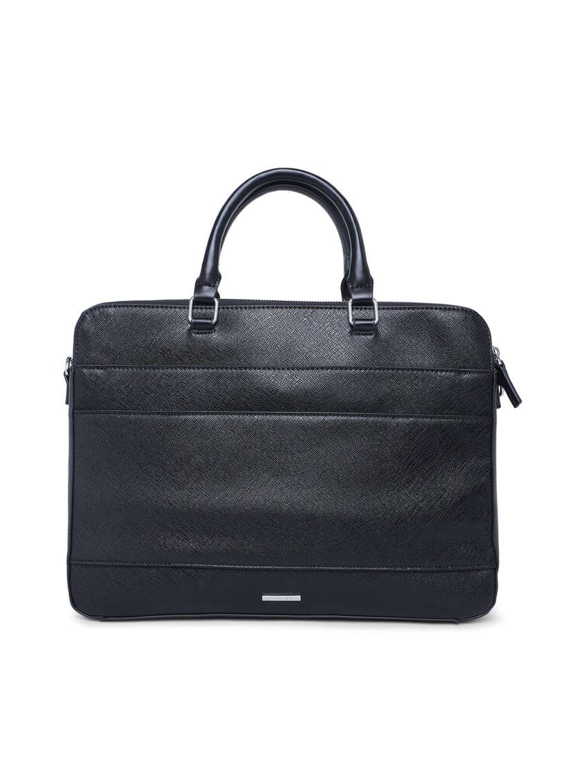 Buy ALDO Men Black PU Laptop Bag Laptop Bag for Men 19089174 Myntra