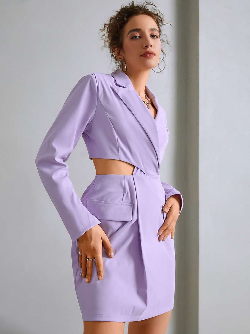 Blazer Jacket Misha Collection Jordie Blazer Dress Misha Nonoo - Main Image