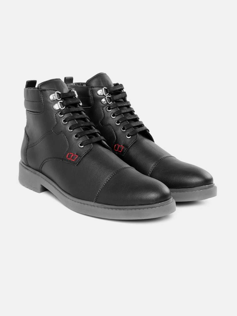 Buy Roadster Men Mid Top Regular Boots Boots for Men 19102332 Myntra