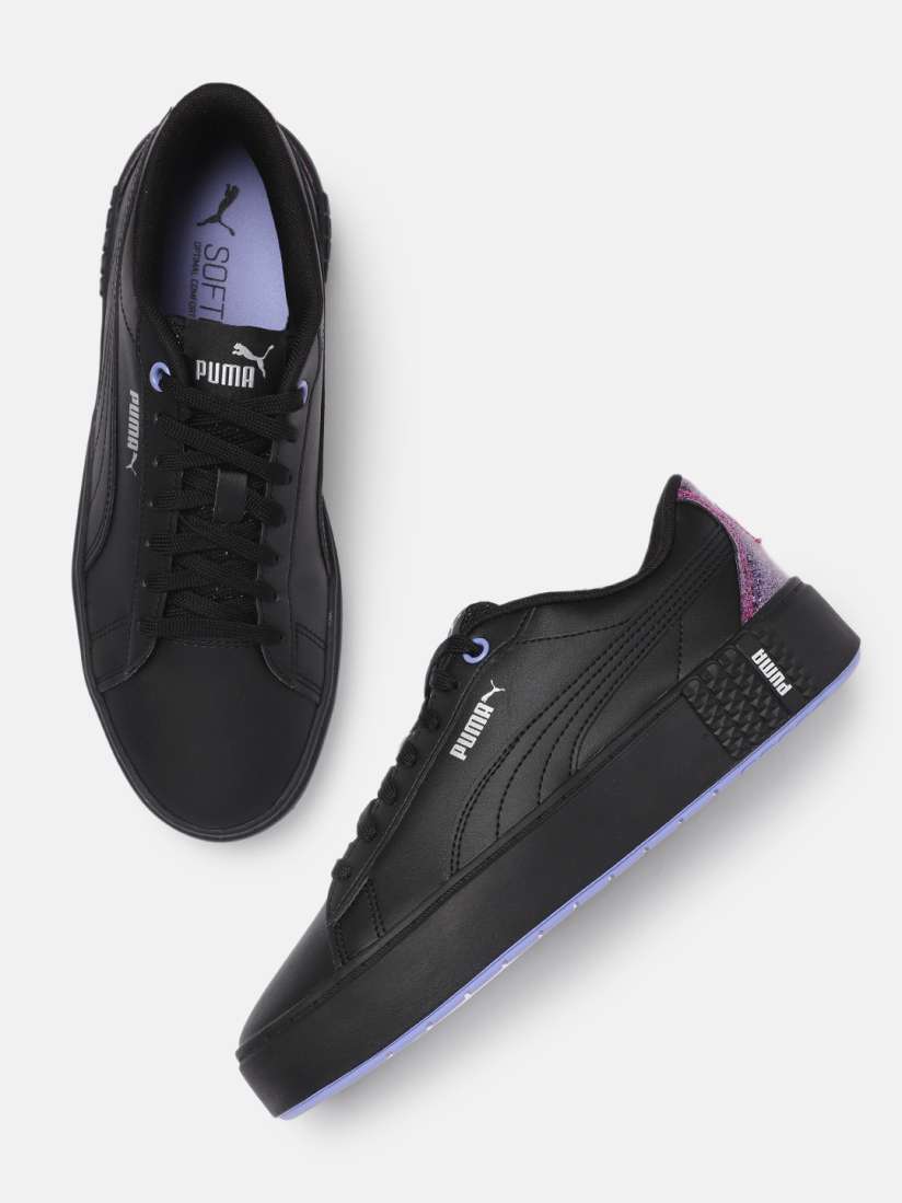 Puma black glitter shoes top