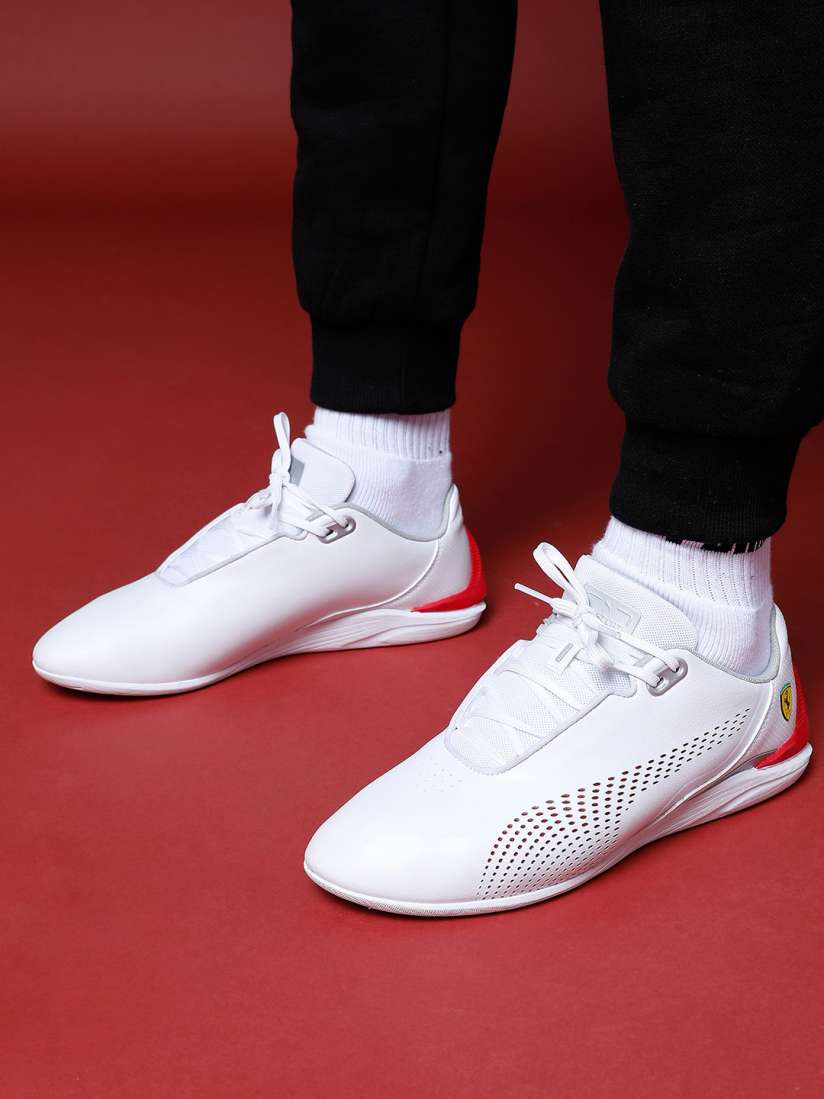 Buy PUMA Motorsport Unisex White Perforations Ferrari Drift Cat Decima Regular Sneakers Casual Shoes for Unisex 19103972 Myntra