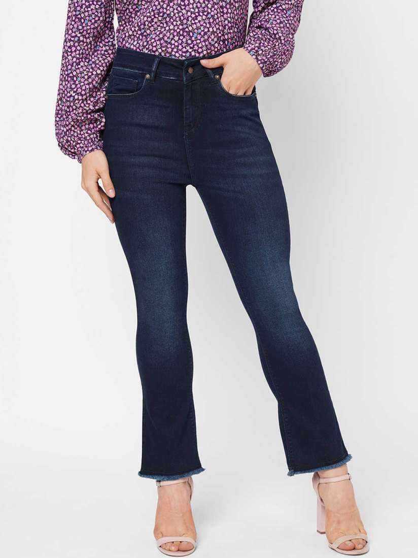 Buy Pepe Jeans Women Blue Flared High Rise Clean Look Light Fade Jeans Jeans for Women 19124910 Myntra
