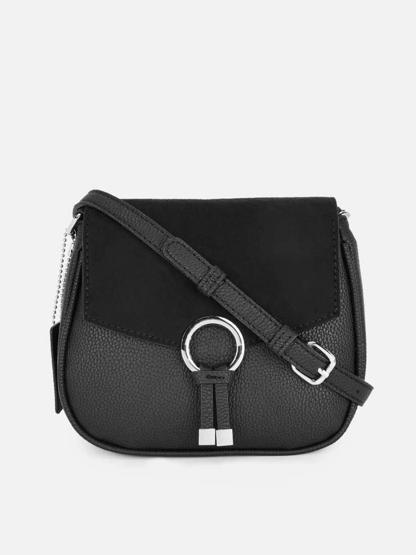 Forever glam black sling bags online