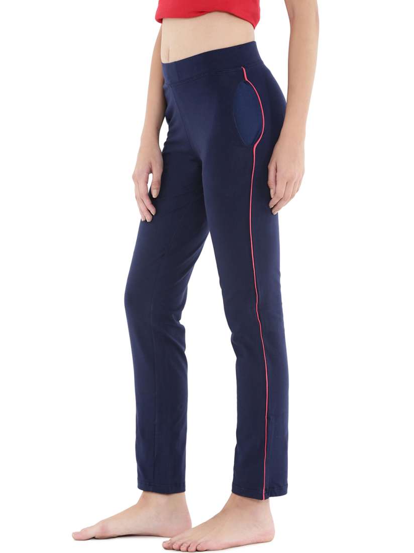 Buy Floret Navy Slim Fit Lounge Pants P 20015 Lounge Pants for Women 1914275 Myntra