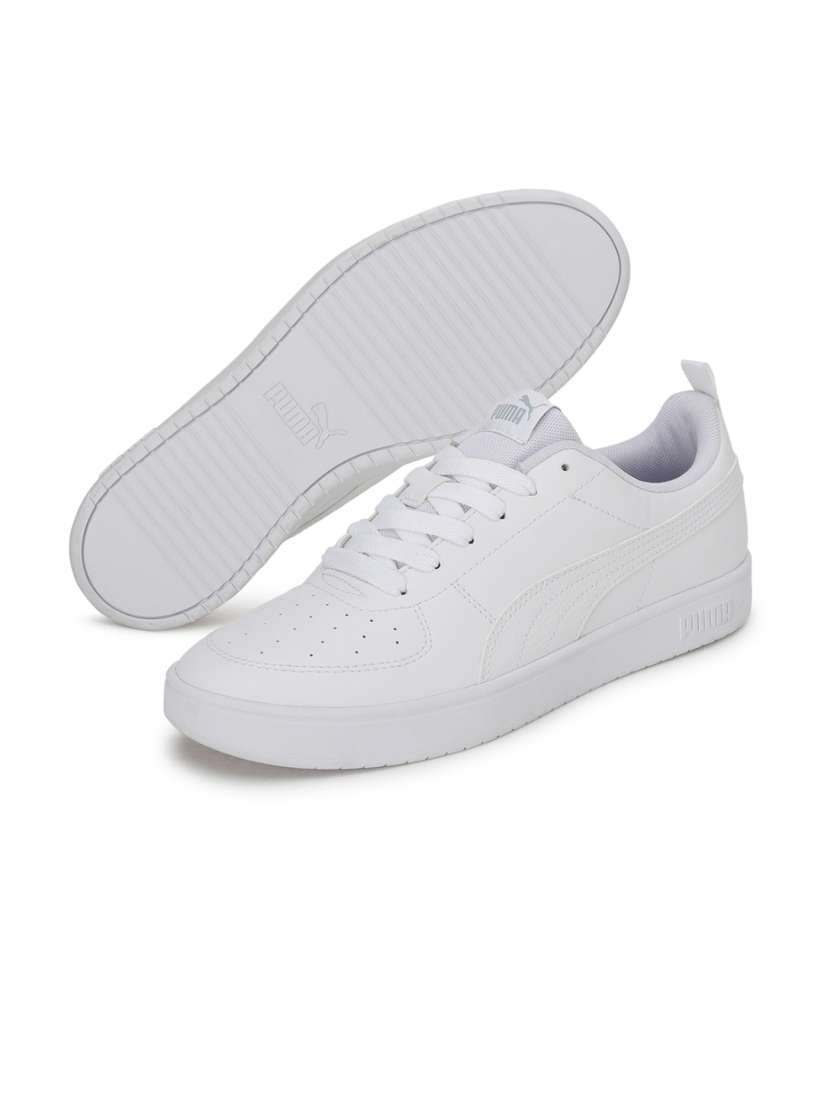 Puma white sneakers myntra shop